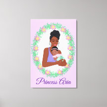 Babydusche Canvas Print