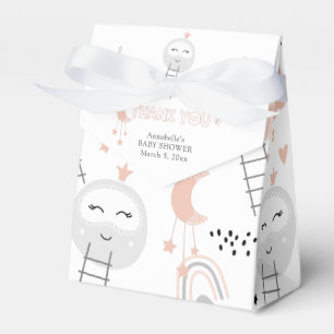 Babydusche Danke, dass du auf dem Weg zum Mond bis Geschenkschachtel