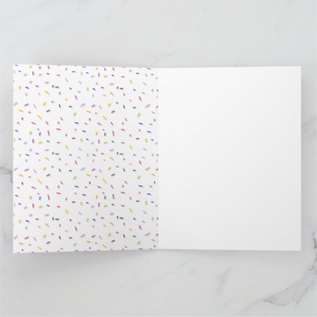 Babydusche Dankeskarte (Innenseite)