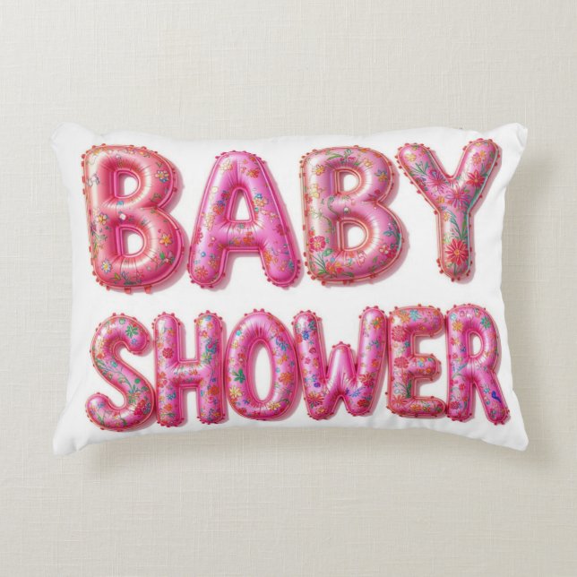 Babydusche Dekokissen (Vorderseite)