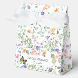 Babydusche Einige sonnige Wildblumen Geschenkschachtel
