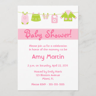 Babydusche Einladung