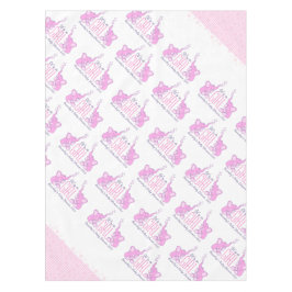 Babydusche Elefantentablette Tischdecke