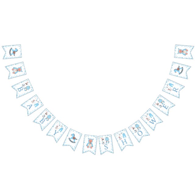 Babydusche Es ist kalt draußen Blue Boy Banner (Alle)