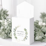Babydusche Eucalyptus Greenery Boho Rustic Geschenkschachtel<br><div class="desc">Entspannen Sie mit unserer Baby Shower Greenery Elegant Watercolor Boho Paper Gevor Boxen und genießen Sie den Charme Ihrer Babydusche. Diese Boxen sind eine perfekte Verschmelzung von natürlicher Schönheit und böhmischer Eleganz, die Ihren Festen eine Touch von Eleganz verleihen und gleichzeitig Ihren Gästen einen angenehmen Empfang bereiten. Jede Gaumenbox in...</div>