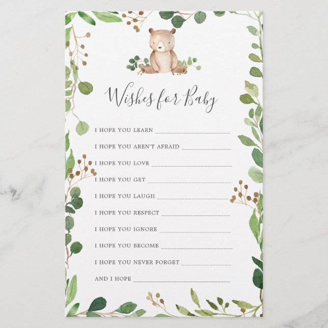 Babydusche für Baby (Vorderseite)