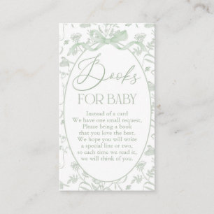 Babydusche für Babys Begleitkarte