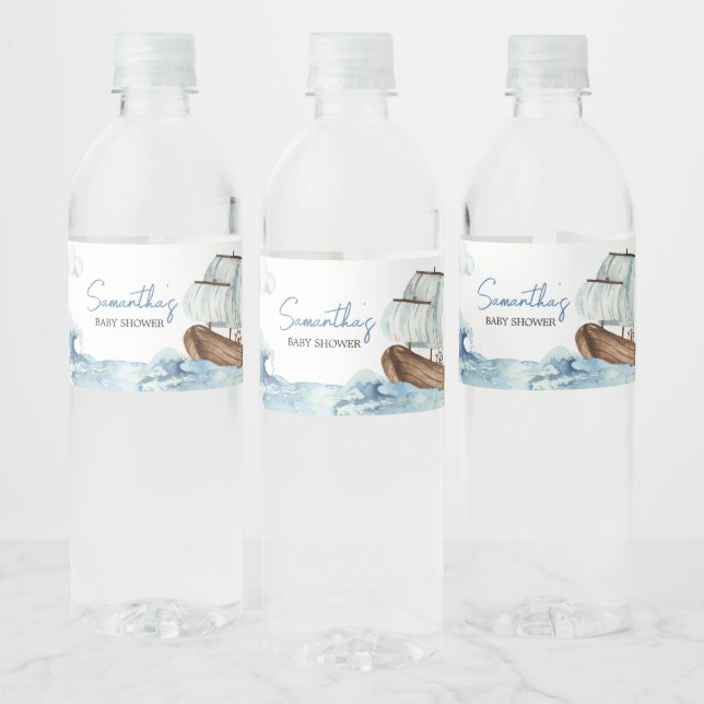 Babydusche für Nautical Boat (Flaschen)