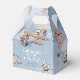 Babydusche für niedliche Luftfahrzeuge Geschenkschachtel