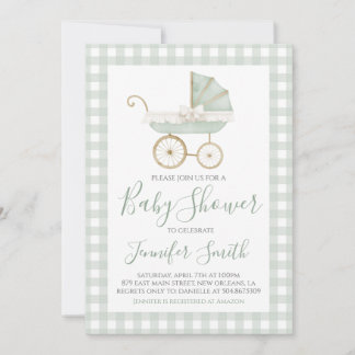 Babydusche für schwangere Kinder Einladung