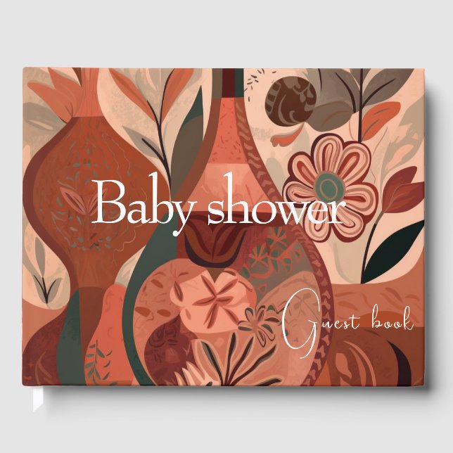 Babydusche Gästebuch (Vorderseite)