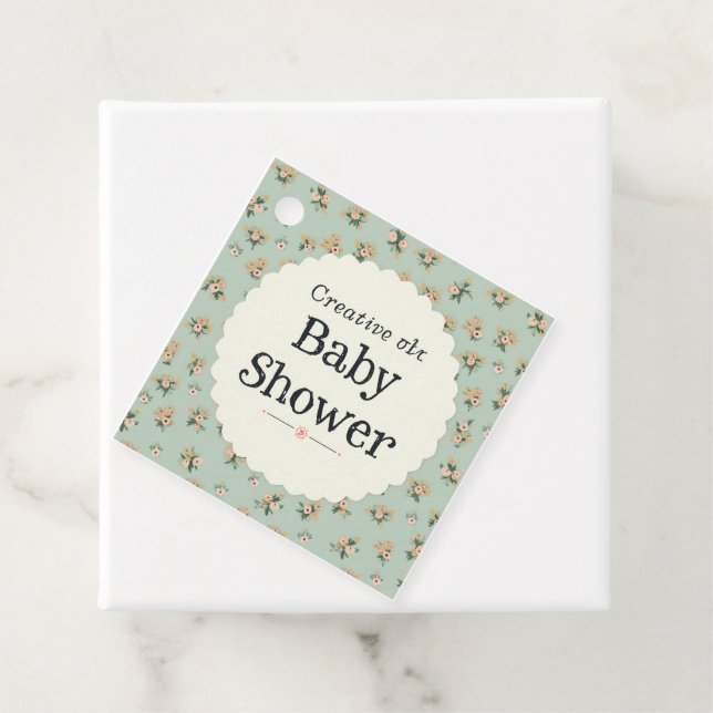 Babydusche Geschenkanhänger (Beispiel)