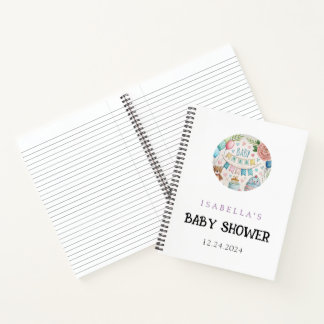 Babydusche - Geschenkliste Notizbuch