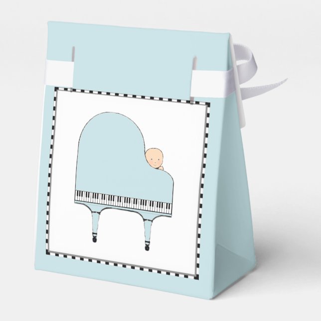 Babydusche Geschenkschachtel (Rückseite)