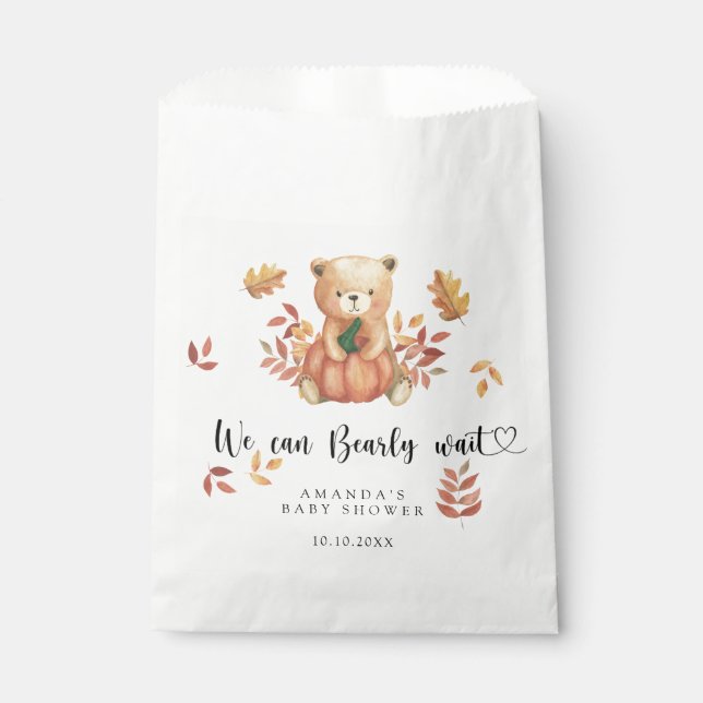 Babydusche Geschenktütchen (Vorderseite)