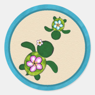 Babydusche (Honu) 02A Siegel Aufkleber