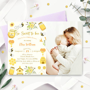 Babydusche ist so süß, um Foto zu bestellen Einladung