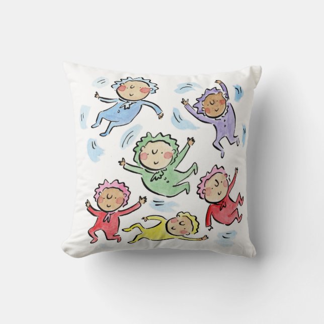 Babydusche Kissen (Vorderseite)