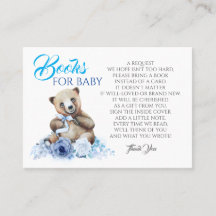 Babydusche kleine Bärenbücher für Baby