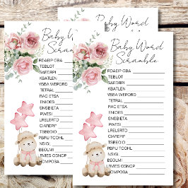 Babydusche Kramble Sweet Little Lamb Pink Roses