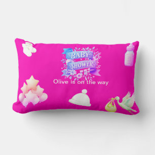 Babydusche Lendenkissen