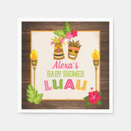 Babydusche Luau Paper Napkins Serviette