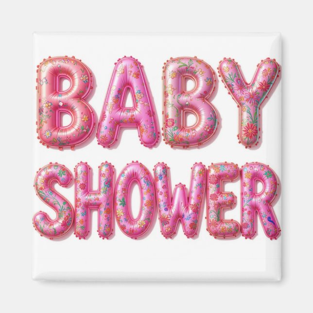 Babydusche Magnet (Vorne)