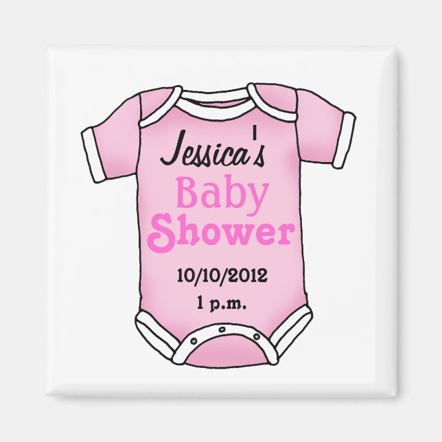 Babydusche Magnet (Vorne)