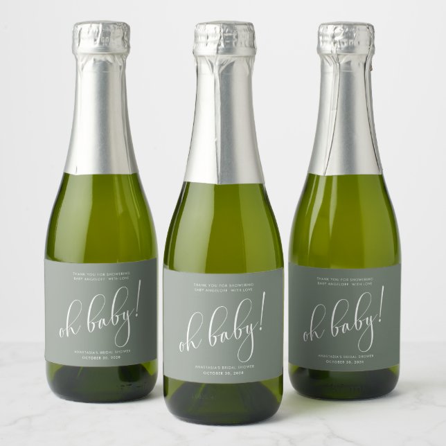 Babydusche Moderne Drehbücher Vielen Dank (Flaschen)