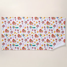 Babydusche neue Babygeschenke Hütte Bonbons Strandtuch