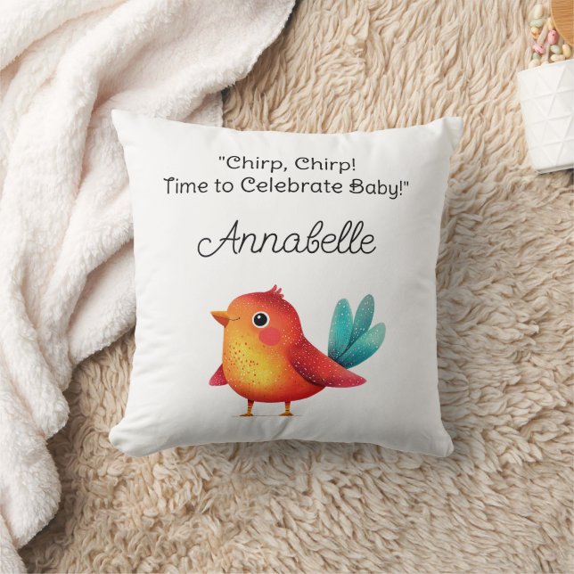 Babydusche Niedliche Wasserfarbe Kissen (Decke)