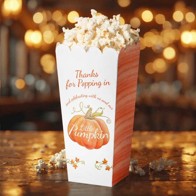 Babydusche niedlicher Kürbis Geschenkschachtel (Von Creator hochgeladen)