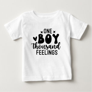 Babydusche - One Boy a Thousand Gefühle Baby T-shirt