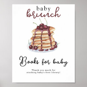 Babydusche Pancakes Bücher für Kinder Poster