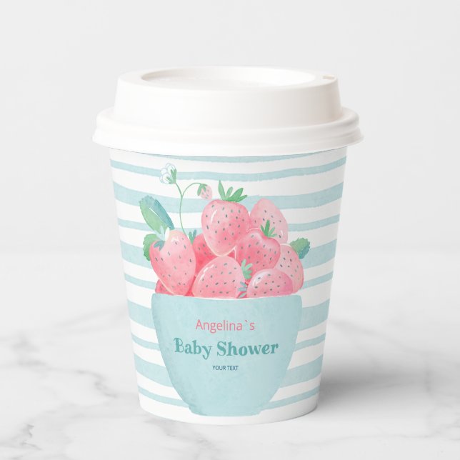 Babydusche Pappbecher (Vorderseite)