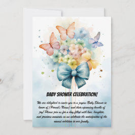 Babydusche Party Einladung