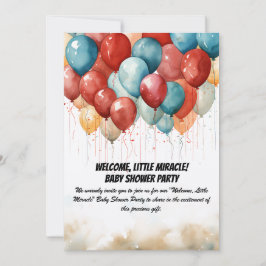 Babydusche Party Einladung