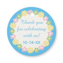 Babydusche Picnic Floral Stripes