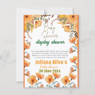 Babydusche Postkarte