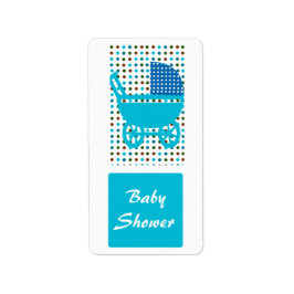 Babydusche Punkt Babytragen Adressaufkleber