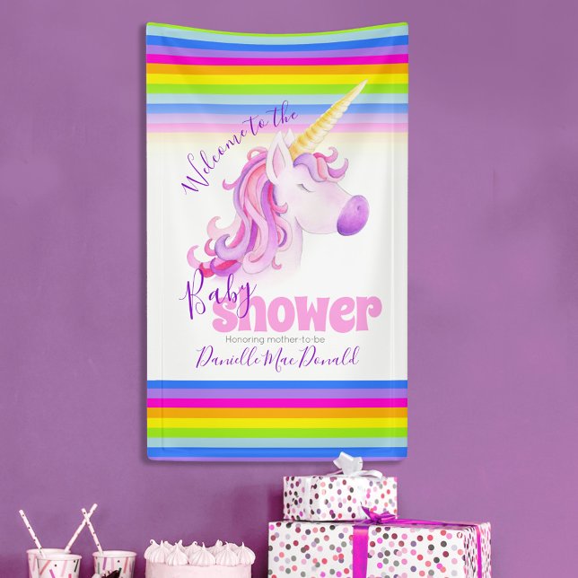Babydusche Regenbogenbanner Banner (Von Creator hochgeladen)