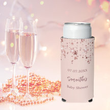 Babydusche Rose Goldstars