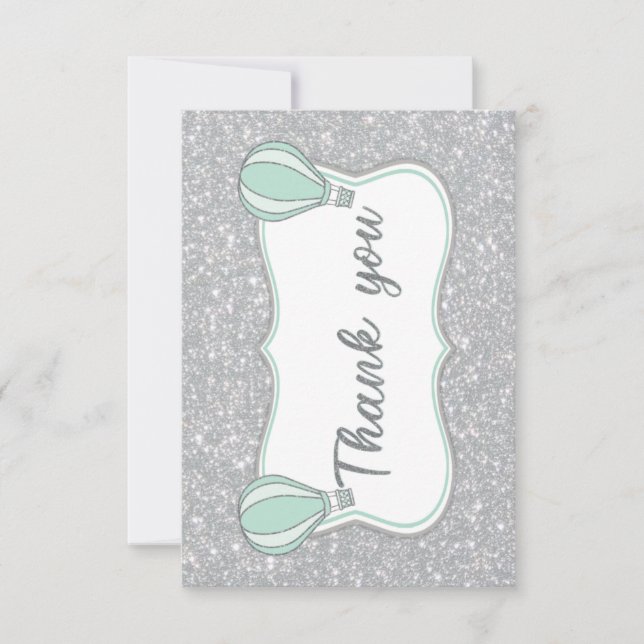 Babydusche RSVP Karte (Vorderseite)