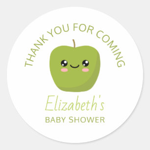 Babydusche Runder Aufkleber