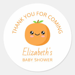 Babydusche Runder Aufkleber