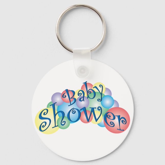 Babydusche Schlüsselanhänger (Vorderseite)