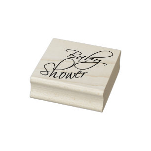 Babydusche - Script Gummistempel