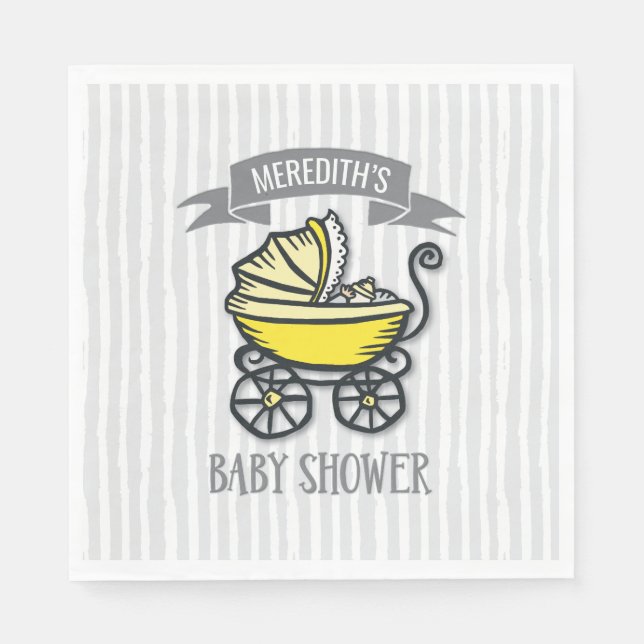Babydusche Serviette (Vorderseite)