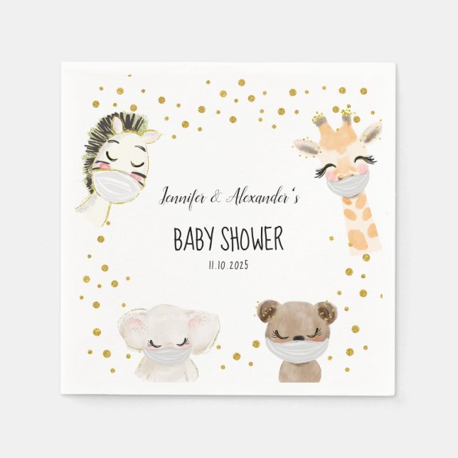 Babydusche Serviette (Vorderseite)