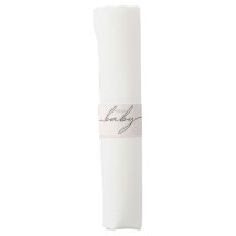 Babydusche-Serviette aus beigem Boho Wildblume